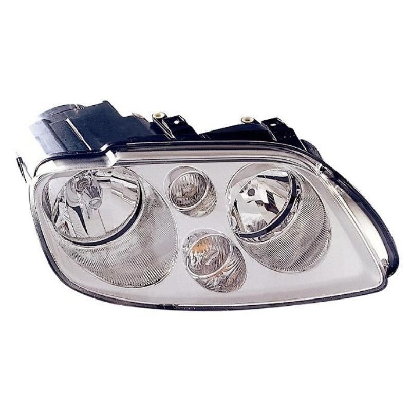 Faro proiettore H7-H7 con motorino par cromata dx