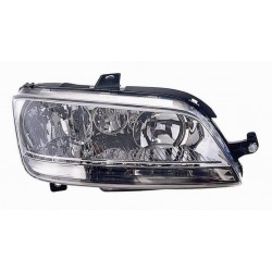 Faro proiettore H7-H7-H1 con fendi freccia bianca dx