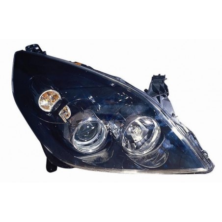 Faro proiettore H7-H1 parabola nera passeggero - dx