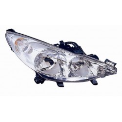 Faro proiettore H7-H1 senza fendinebbia con motorino dx