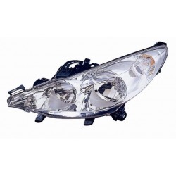 Faro proiettore H7-H1 senza fendinebbia con motorino sx