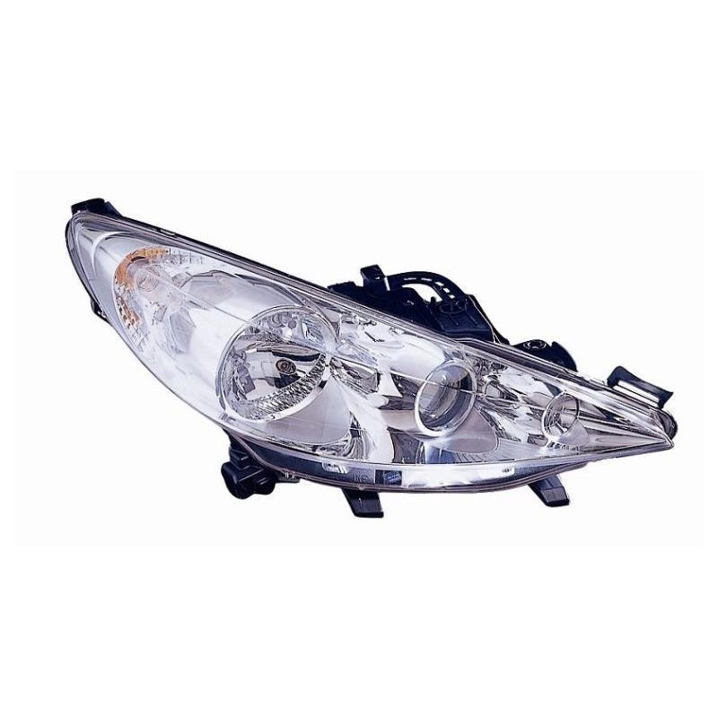 Faro proiettore H7-H7-H1 con fendi passeggero dx