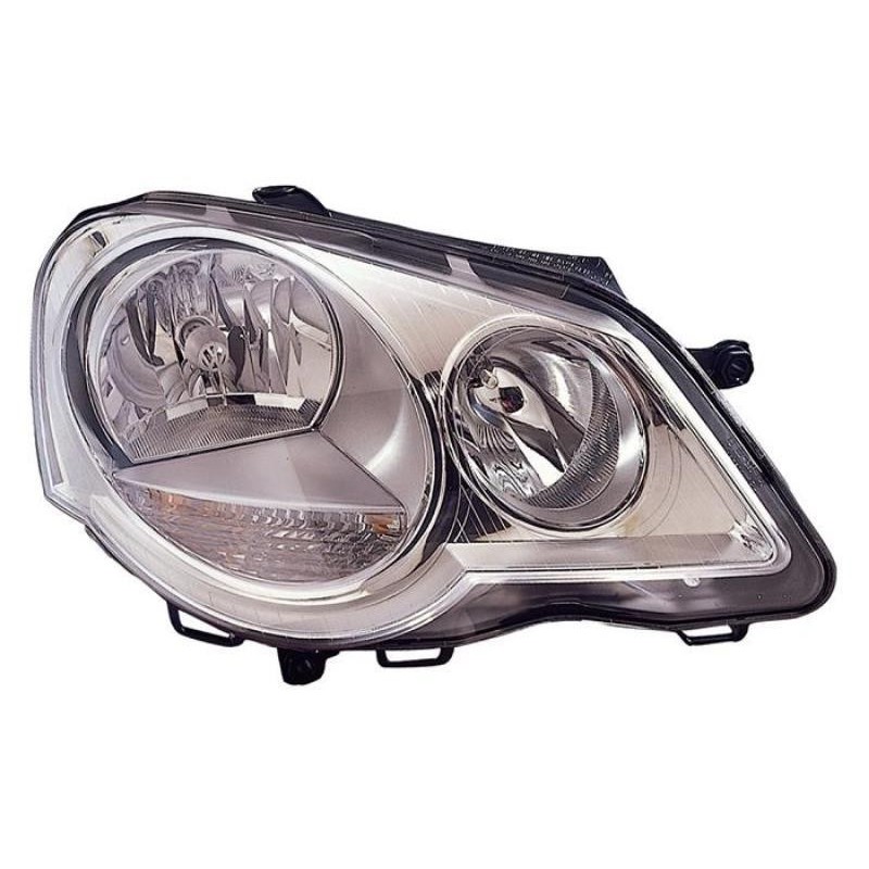 Faro proiettore H7-H1 parabola cromata passeggero - dx Faro proiettore H7-H1 parabola cromata passeggero - dx
