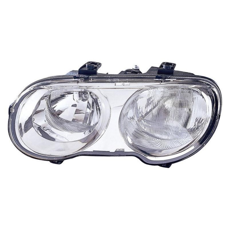 Faro proiettore H7-H1 parabola cromata passeggero - dx