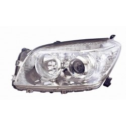 Faro proiettore HB3-H11 parabola cromata guida - sx