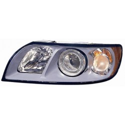Faro proiettore H7-HB3 parabola grigia guida - sx
