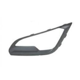 Cornice fendinebbia nera sx