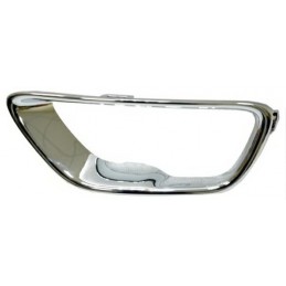 Cornice fendinebbia cromata sx