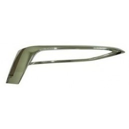 Cornice fendinebbia cromata dx