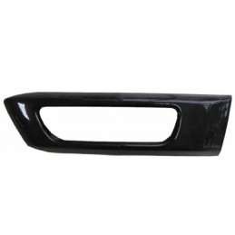 Cornice fendinebbia nera sx