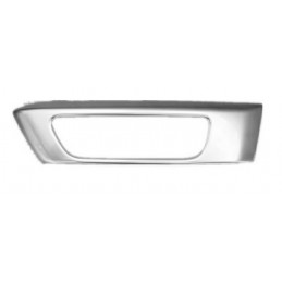 Cornice fendinebbia cromata sx