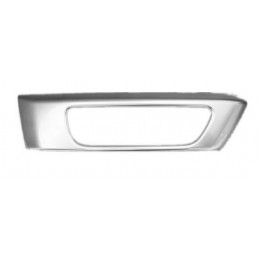 Cornice fendinebbia cromata dx