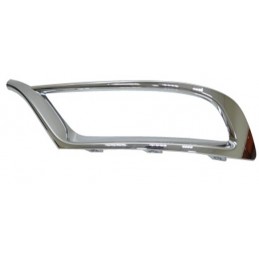 Cornice fendinebbia cromata sx