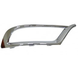 Cornice fendinebbia cromata dx