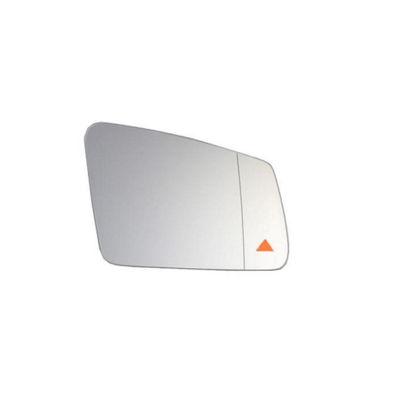 Piastra specchietto termica con vetro lato guida - sx Piastra specchietto termica con vetro lato guida - sx
