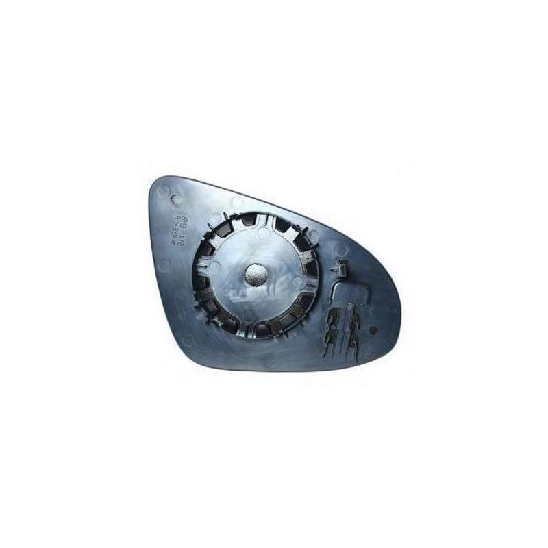 Piastra specchietto con vetro lato guida - sx Piastra specchietto con vetro lato guida - sx