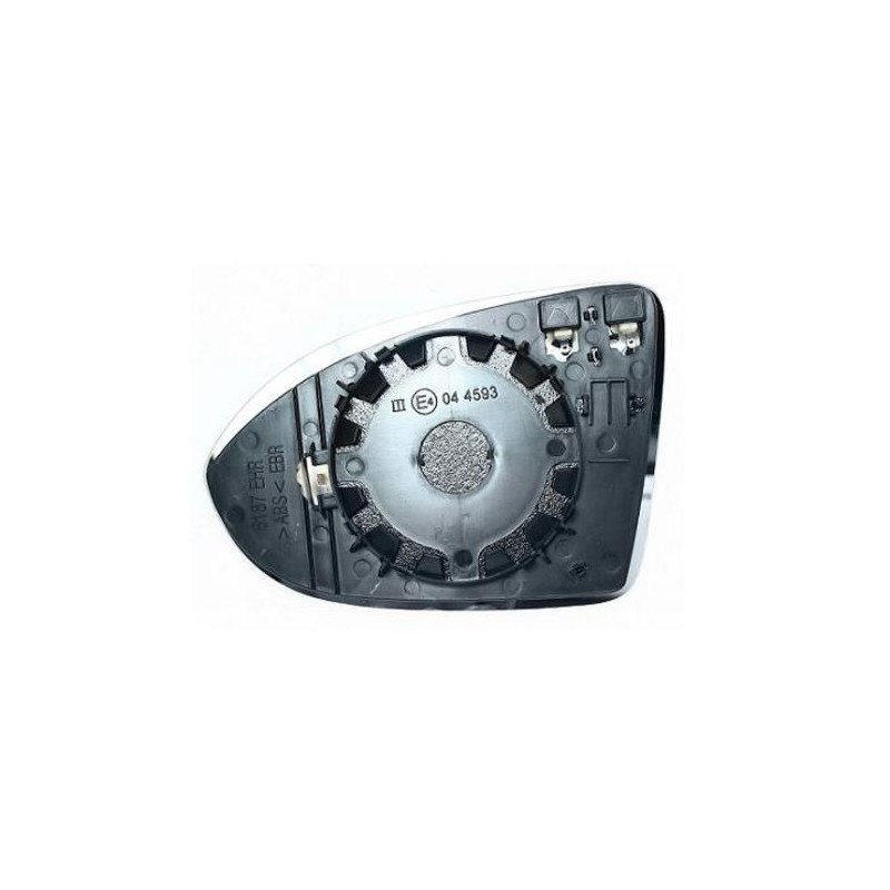 Piastra specchietto termica con vetro lato passeggero - dx Piastra specchietto termica con vetro lato passeggero - dx