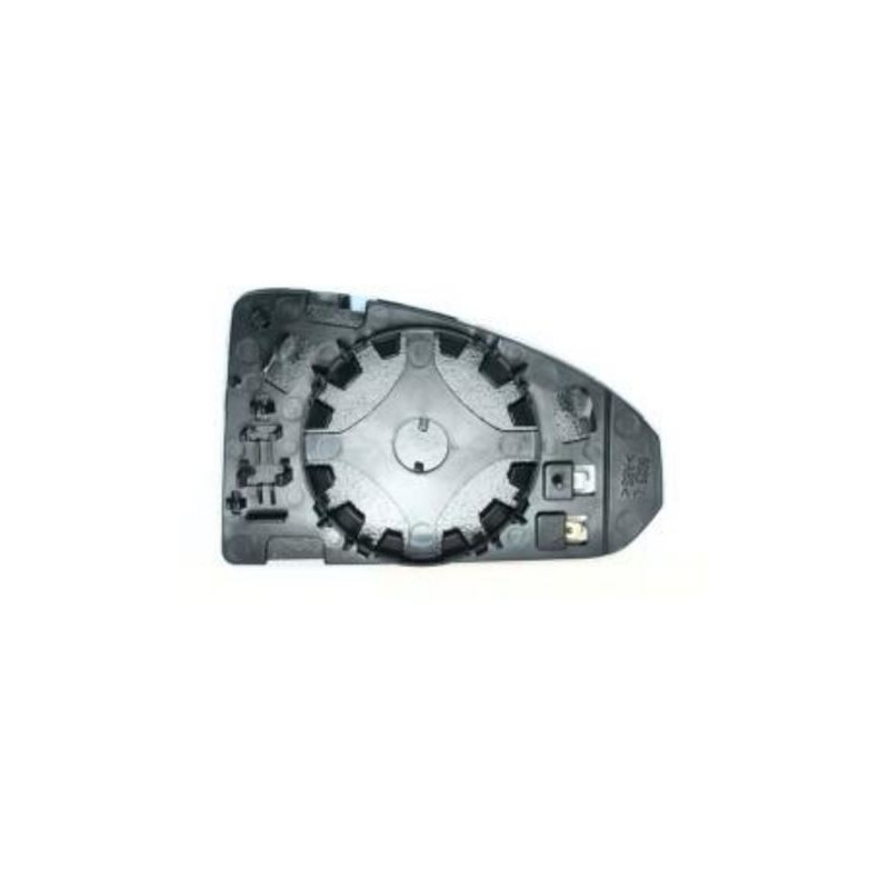 Piastra specchietto termica con vetro lato guida - sx Piastra specchietto termica con vetro lato guida - sx
