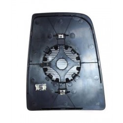 Piastra specchietto con vetro superiore termica  lato guida - sx