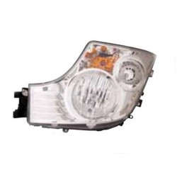 Faro proiettore H7 + H1 guida - sx