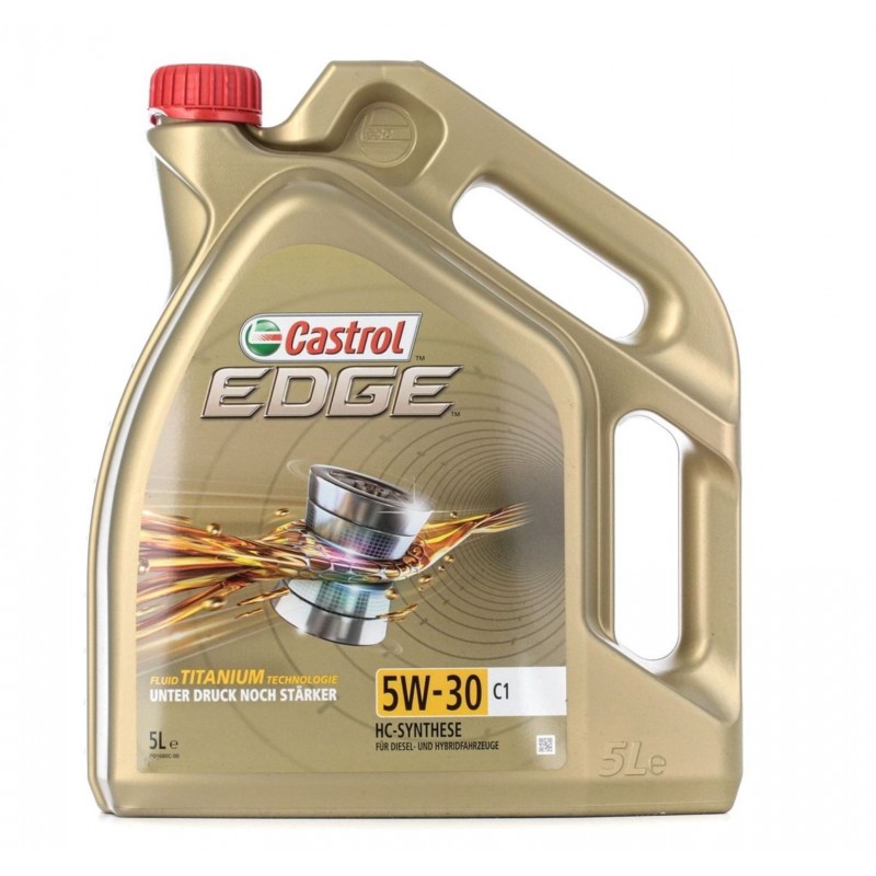 Castrol Edge olio motore 5W30 ACEA C1 5 litri