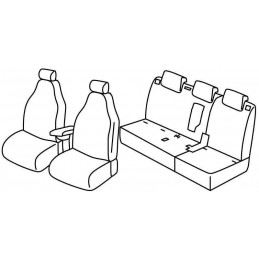 Set coprisedili Superior su...