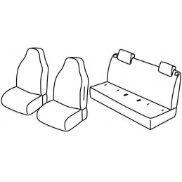 Set coprisedili Superior su...