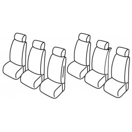 Set coprisedili Superior su...