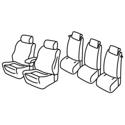 Set coprisedili Superior su...