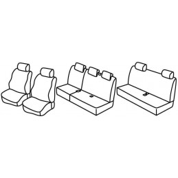 Set coprisedili Superior su...