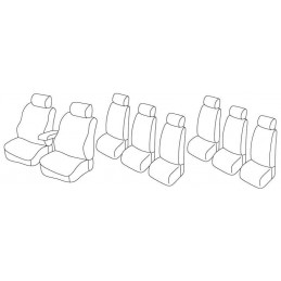 Set coprisedili Superior su...