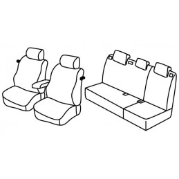 Set coprisedili Superior su...