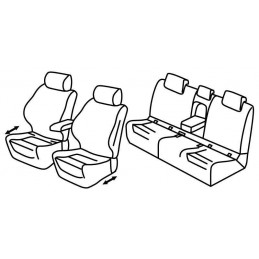 Set coprisedili Superior su...