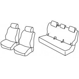 Set coprisedili Superior su...