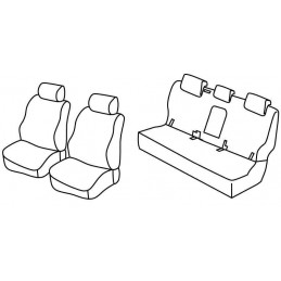 Set coprisedili Superior su...