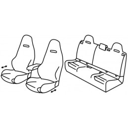 Set coprisedili Superior su...