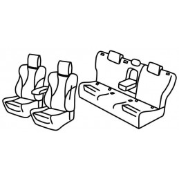 Set coprisedili Superior su...