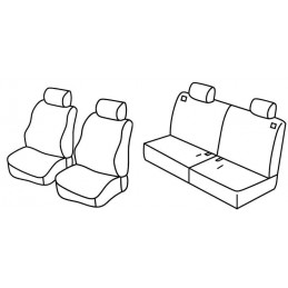 Set coprisedili Superior su...