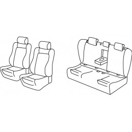 Set coprisedili Superior su...