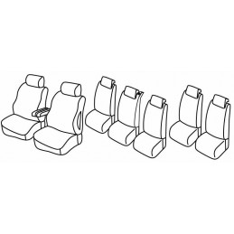 Set coprisedili Superior su...