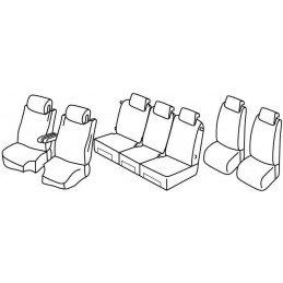 Set coprisedili Superior su...