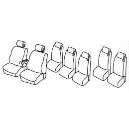 Set coprisedili Superior su...