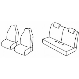 Set coprisedili Superior su...