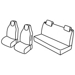 Set coprisedili Superior su...