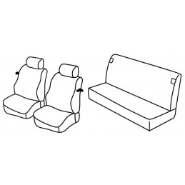 Set coprisedili Superior su...