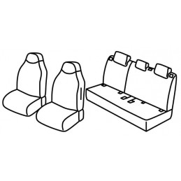 Set coprisedili Superior su...