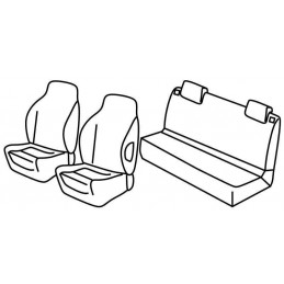 Set coprisedili Superior su...