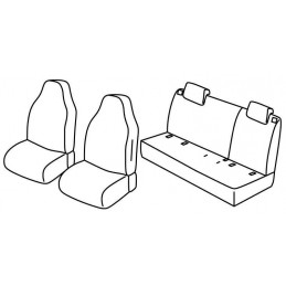 Set coprisedili Superior su...