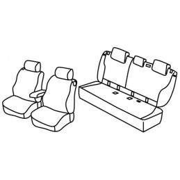 Set coprisedili Superior su...