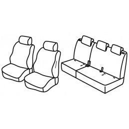 Set coprisedili Superior su...